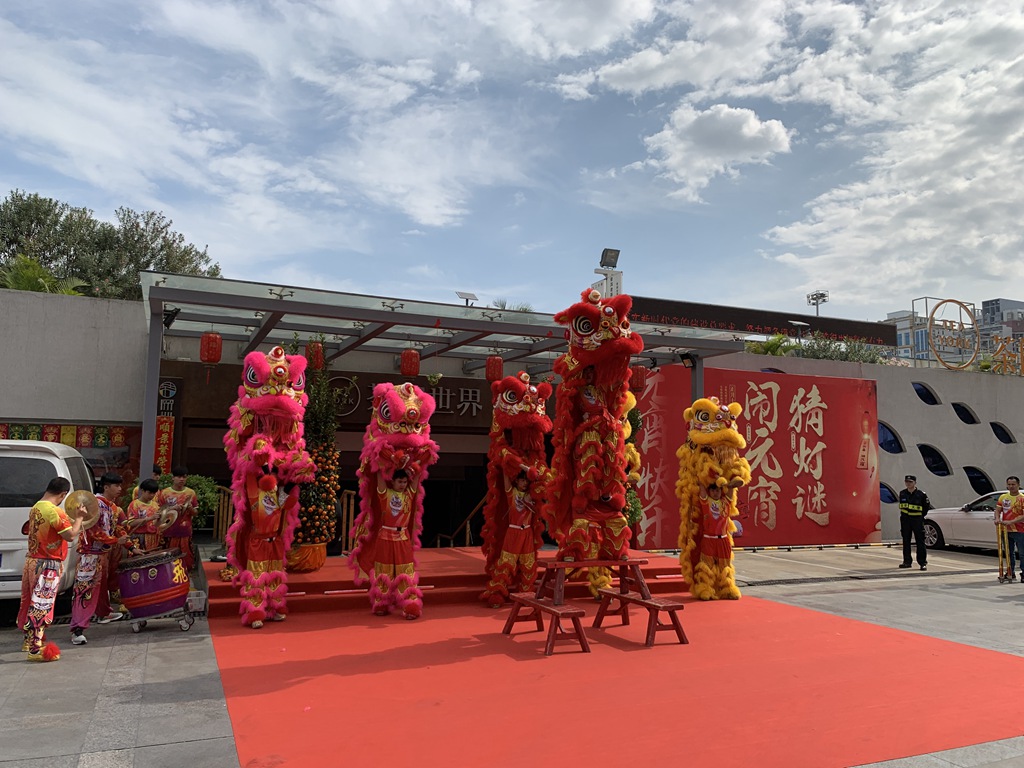 新春開門大吉醒獅表演